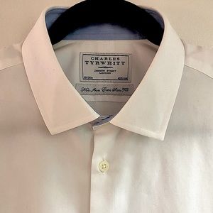 Brand New Charles Tyrwhitt Extra Slim Fit Non-Iron, 16.5 36